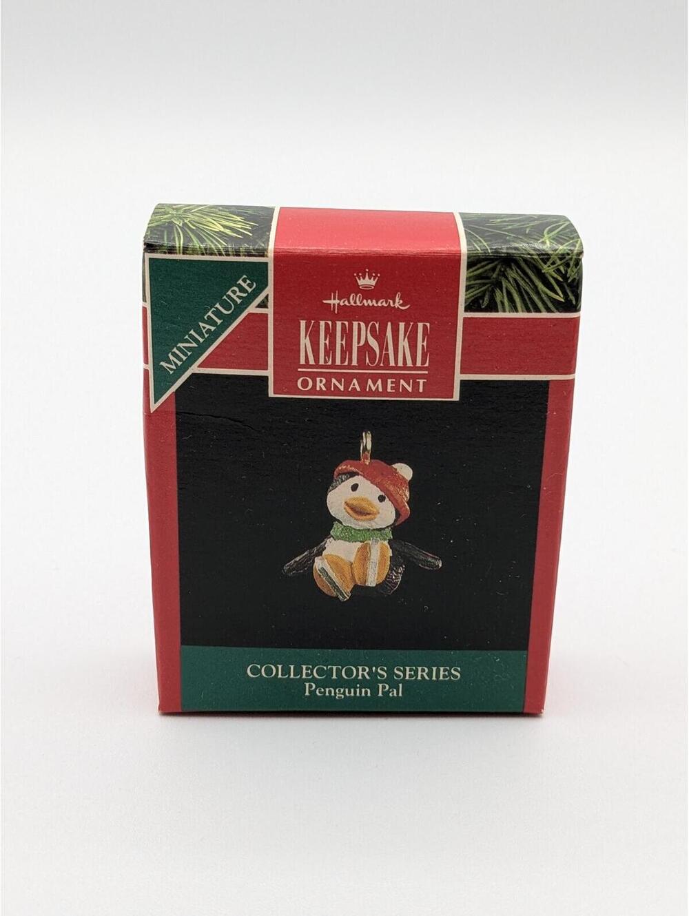 Hallmark Keepsake Penguin Pal Miniature Ornament 1991, 4th in Series, New in Box